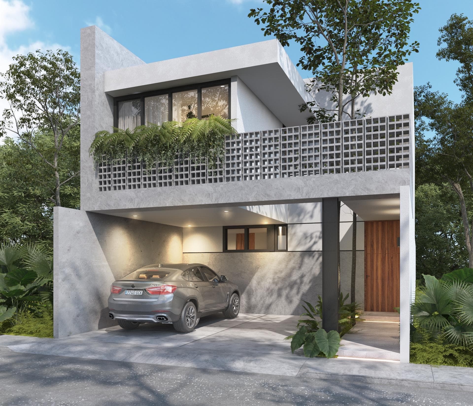 <p class="ql-align-justify"><strong style="color: rgb(31, 56, 100);">PLANTA BAJA:</strong></p><p class="ql-align-justify">· Vestíbulo y sala a doble altura</p><p class="ql-align-justify">· Cocina con barra desayunadora tipo isla con mesetas en granito más área de alacena.</p><p class="ql-align-justify">· Sala y comedor con vista doble al jardín.</p><p class="ql-align-justify">· Medio baño para visitas.</p><p class="ql-align-justify">· Amplia terraza.</p><p class="ql-align-justify">· Área de servicio.</p><p class="ql-align-justify">· Piscina de 4x3m iluminada. </p><p class="ql-align-justify">· Cochera techada para dos vehículos con piso de concreto estampado.</p><p class="ql-align-justify">· Acceso peatonal techado.</p><p class="ql-align-justify">· Área para jardín frontal.</p><p class="ql-align-justify">· Generoso jardín trasero.</p><p class="ql-align-justify"><br></p><p class="ql-align-justify"><strong style="color: rgb(31, 56, 100);">PLANTA ALTA:</strong></p><p class="ql-align-justify"><br></p><p class="ql-align-justify">· Recámara principal con vistas al jardín, con closet vestidor, amplio baño.</p><p class="ql-align-justify">· Recámara secundaria con closet y baño completo.</p><p class="ql-align-justify"><br></p><p class="ql-align-justify"><strong><em><u>Nota:</u></em></strong> Cocina completa (Paneles Inferiores y Superiores), Closets en las habitaciones, tres muebles de Baño, librero debajo escalera y closets de blancos.</p>